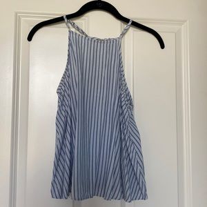 Hollister striped  halter top